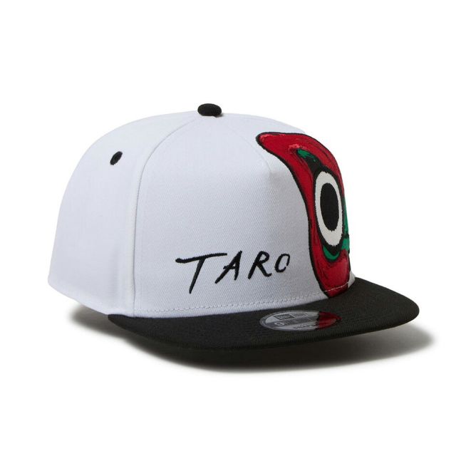 ニューエラ 9FIFTY A-Frame 岡本太郎 にらめっこ キャップ NEW ERA TARO OKAMOTO コラボ アジャスタブル スナップバック ゴルフ ネイビー ホワイト キャップ 帽子 14683753 14683752 GF 950AF TAROKA NIRAMEKKO