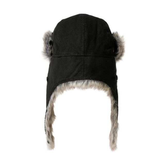 ニューエラ トラッパー コーデュロイ The Trapper フライトキャップ 冬 耳当て付き 防寒 ハット ブラック ユニセックス コーデュロイ ストリート アウトドア カジュアル 14667627 NEW ERA Fitted Cap TRAPPER CORDUROY (251206)