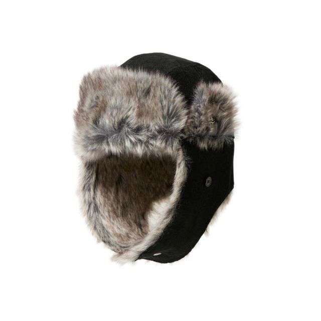 ニューエラ トラッパー コーデュロイ The Trapper フライトキャップ 冬 耳当て付き 防寒 ハット ブラック ユニセックス コーデュロイ ストリート アウトドア カジュアル 14667627 NEW ERA Fitted Cap TRAPPER CORDUROY (251206)