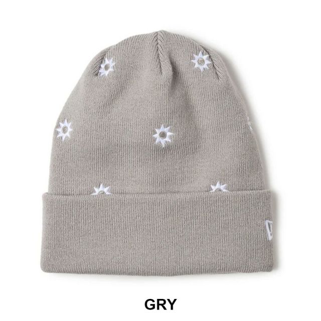NEW ERA BASIC CUFF KNIT FLOWER EMB