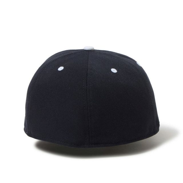 ニューエラ 59FIFTY キャップ 岡本太郎 近鉄バファローズ 1978 ソフトバックラム フラットバイザー ネイビー 帽子 NEWERA 5950SB KINBUF 1997  (260211)