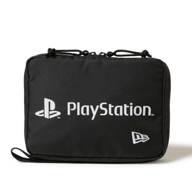 ニューエラ NEW ERA ポーチ マルチポーチ PlayStation 14693287 小物入れ ガジェットケース ブラック 黒 メンズ レディース ユニセックス 収納 コラボ バッグインバッグ