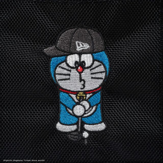 ニューエラ ドラえもん ゴルフ トートバッグミニ 6L ブラック Tote Bag Mini NEW ERA GO PLAY GOLF ユニセックス 14930294 GF TOTE BAG MINI DORAEMON GPG (260316)