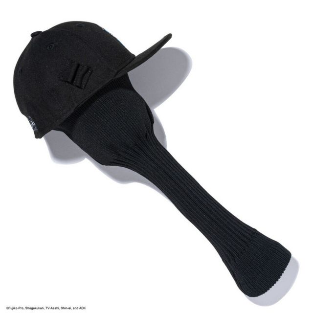 ニューエラ ヘッドカバー ドライバー用 ドラえもん ブラック Driver Head Cover Doraemon Black 14935355 NEW ERA ニューエラ ゴルフ ドライバー用 ヘッドカバー 59FIFTYモチーフ ティーホルダー付き GF HEADCOVER DORAEMON  (260316)