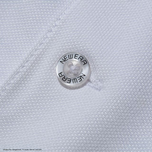 ニューエラ 半袖 鹿の子 ポロシャツ ドラえもん GO PLAY GOLF ブラック ホワイト Polo Shirt Doraemon GO PLAY GOLF 14935371 14935370 NEW ERA ニューエラ ゴルフ ポロシャツ 鹿の子 ユニセックス GF SS POLO SHIRTS DORAEMON GPG  (260316)