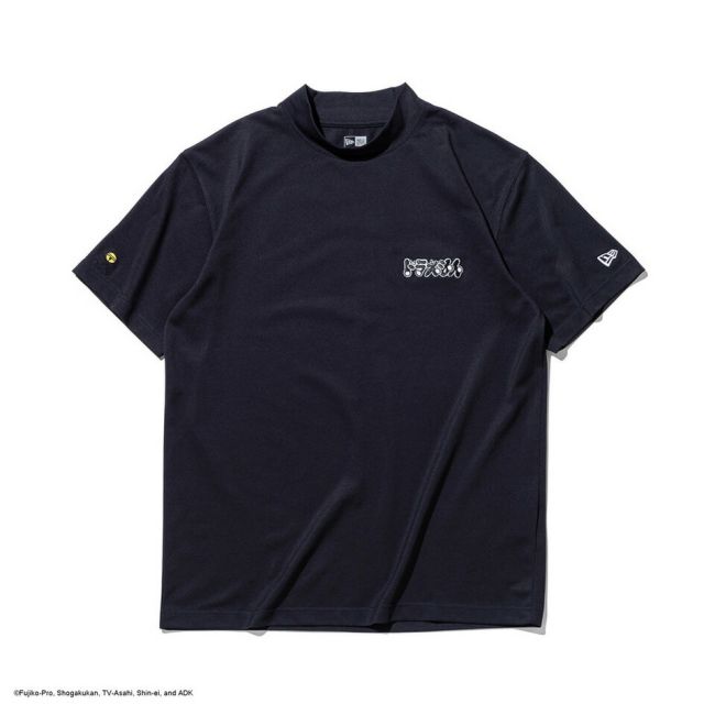 ニューエラ 半袖 鹿の子 ミッドネック Tシャツ ドラえもん ネイビー ホワイト Mid Neck Polo Tee Doraemon 14935373 14935372 NEW ERA ニューエラ ゴルフ 鹿の子 ミッドネック ユニセックス GF SS MID NECK TEE DORAEMON GPG  (260316)