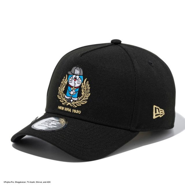 ニューエラ 9FORTY A-Frame On Par ドラえもん NEW ERA 1920 ブラック ホワイト 14935399 14935398 NEW ERA ニューエラ キャップ ゴルフ ドラえもん ポリエステル ユニセックス GF 940AFOP DORAEMON  (260316)