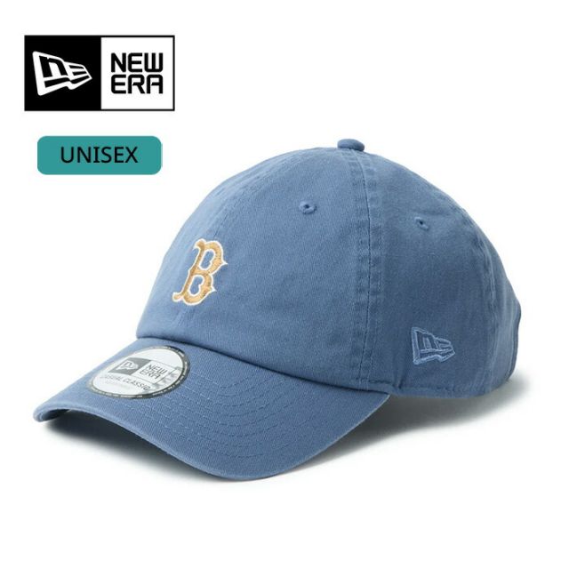 NEW ERA ニューエラ カジュアルクラシック MLB ボストン・レッドソックス スレート 14744744 ローキャップ ベースボールキャップ メンズ レディース コットン 軽量 サイズ調整可能 (260316)