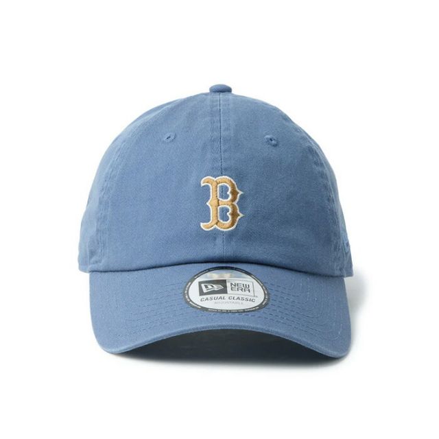 NEW ERA ニューエラ カジュアルクラシック MLB ボストン・レッドソックス スレート 14744744 ローキャップ ベースボールキャップ メンズ レディース コットン 軽量 サイズ調整可能 (260316)