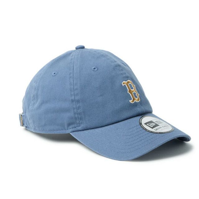 NEW ERA ニューエラ カジュアルクラシック MLB ボストン・レッドソックス スレート 14744744 ローキャップ ベースボールキャップ メンズ レディース コットン 軽量 サイズ調整可能 (260316)