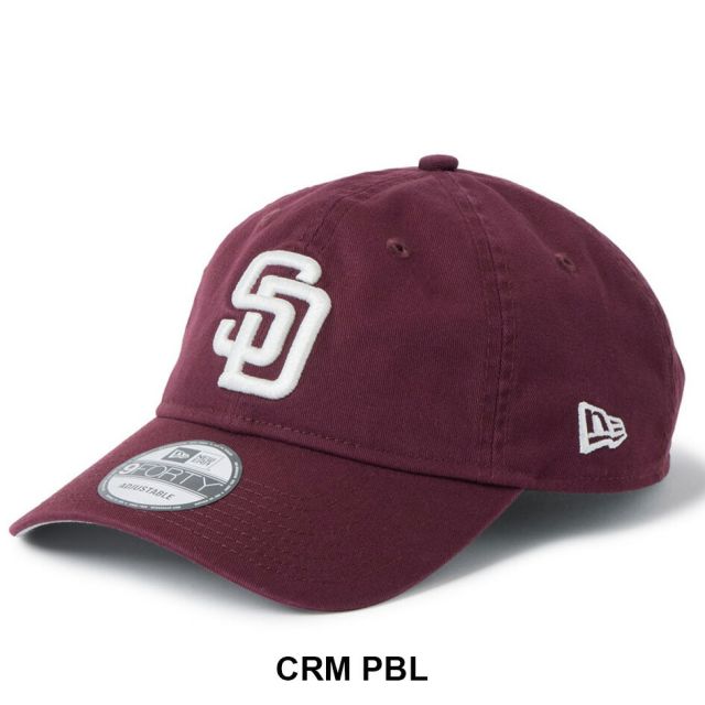 ニューエラ キャップ 9FORTY MLB アンストラクチャード Unstructured ヤンキース ドジャース パドレス ブラック ネイビー クロームペブル マルーン 14744833 14744836 14744831 14744835 NEW ERA ニューエラ キャップ ユニセックス 940CS UNSTRUCTURED  (260316)