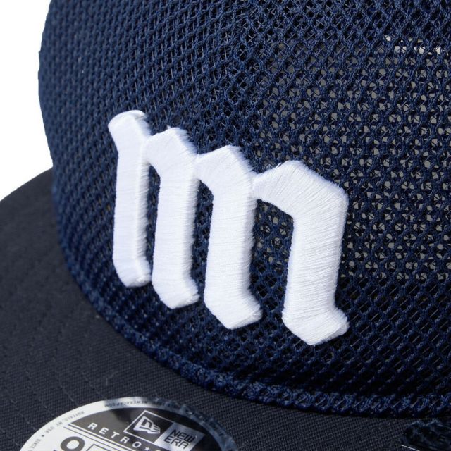 ニューエラ キャップ ミンナノ RC 9FIFTY フラットバイザー ダブルメッシュ 14880368 14880369 14880370 MIN-NANO 中津川吾郎 メンズ レディース NEW ERA 正規品 RC950 GORO NEYRAN MESH (260316)