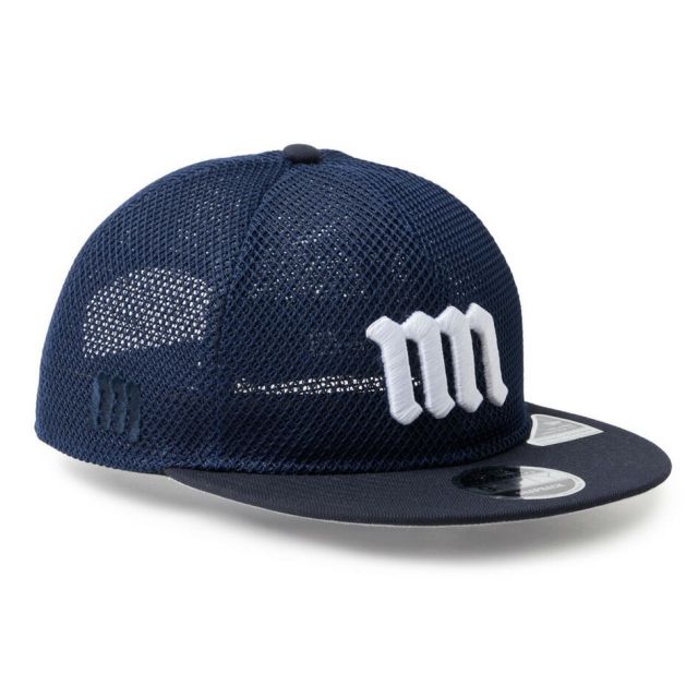 ニューエラ キャップ ミンナノ RC 9FIFTY フラットバイザー ダブルメッシュ 14880368 14880369 14880370 MIN-NANO 中津川吾郎 メンズ レディース NEW ERA 正規品 RC950 GORO NEYRAN MESH (260316)