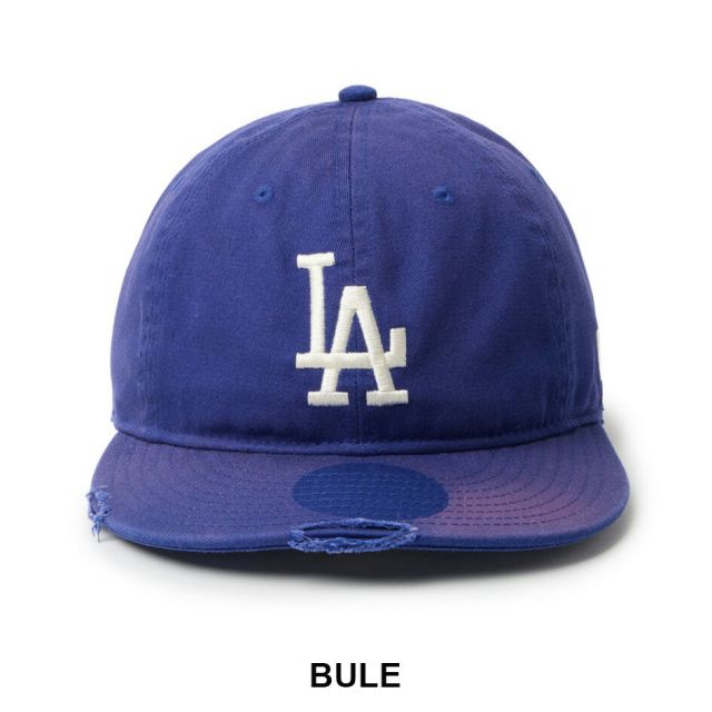 ニューエラ キャップ 9THIRTY ドジャース ヤンキース メッツ NEW ERA GORO 中津川吾郎 ミンナノ ダメージ加工 パッカブル MLB 帽子 メンズ レディース (260316)