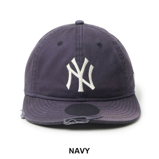 ニューエラ キャップ 9THIRTY ドジャース ヤンキース メッツ NEW ERA GORO 中津川吾郎 ミンナノ ダメージ加工 パッカブル MLB 帽子 メンズ レディース (260316)