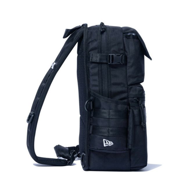 ニューエラ ボディバッグ 12L スリングバッグ ブラック 14521310 斜めがけ ショルダーバッグ 縦型 収納 多機能 メンズ レディース ユニセックス Sling Body Bag NEW ERA 正規品 SLING BODY BAG 251 (260321)