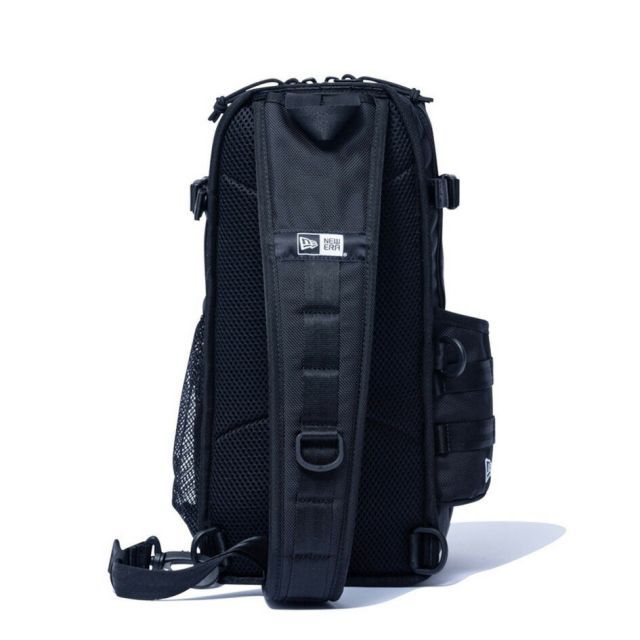 ニューエラ ボディバッグ 12L スリングバッグ ブラック 14521310 斜めがけ ショルダーバッグ 縦型 収納 多機能 メンズ レディース ユニセックス Sling Body Bag NEW ERA 正規品 SLING BODY BAG 251 (260321)
