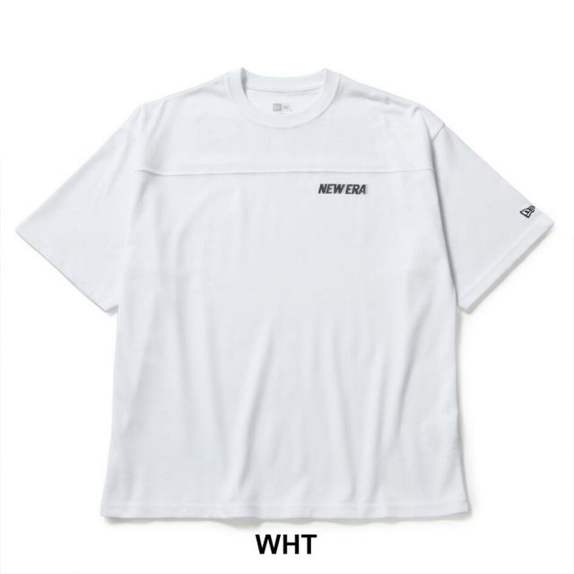 ニューエラ Tシャツ 半袖 オーバーサイズド パフォーマンス ドロップショルダー 14744539 14744540 吸汗速乾 COOLERA メンズ レディース ユニセックス NEW ERA 正規品 PA SS OS PF DST FLASH LOGO  (260321)