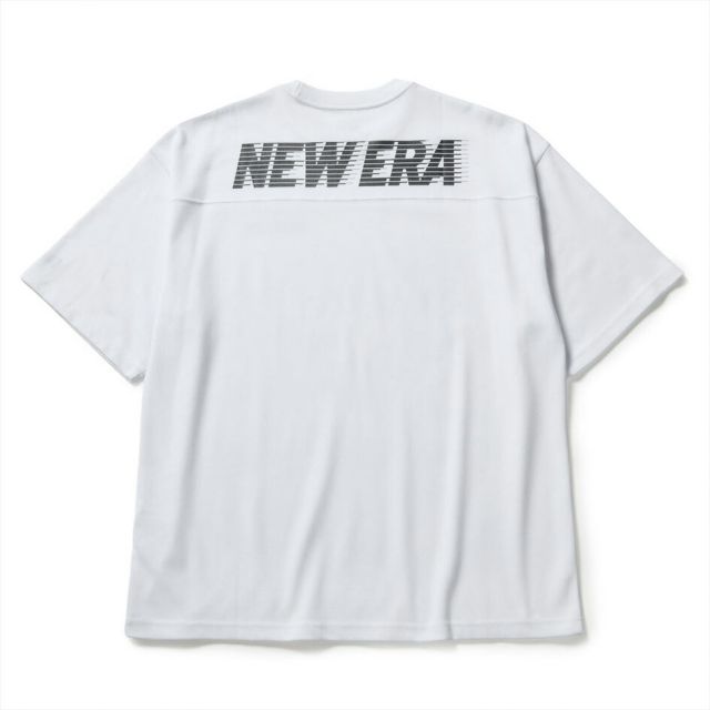 ニューエラ Tシャツ 半袖 オーバーサイズド パフォーマンス ドロップショルダー 14744539 14744540 吸汗速乾 COOLERA メンズ レディース ユニセックス NEW ERA 正規品 PA SS OS PF DST FLASH LOGO  (260321)