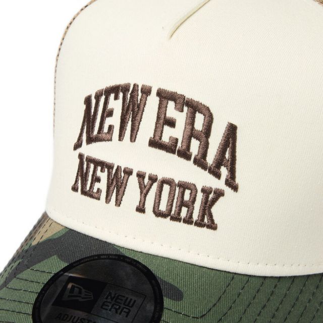 ニューエラ キャップ 9FORTY A-Frame トラッカー College Logo 14744930 14744932 14744933 メッシュキャップ カレッジロゴ 帽子 サイズ調整 メンズ レディース NEW ERA 正規品 940AFTR COLLOG  (260321)