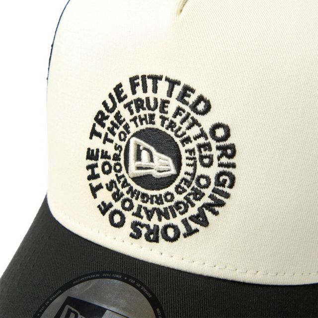ニューエラ キャップ 9FORTY A-Frame トラッカー Circle OOTTF 14744943 14744944 メッシュキャップ サークルロゴ 帽子 サイズ調整 メンズ レディース NEW ERA 正規品 940AFTR CIRCLE OOTTF 261 (260321)