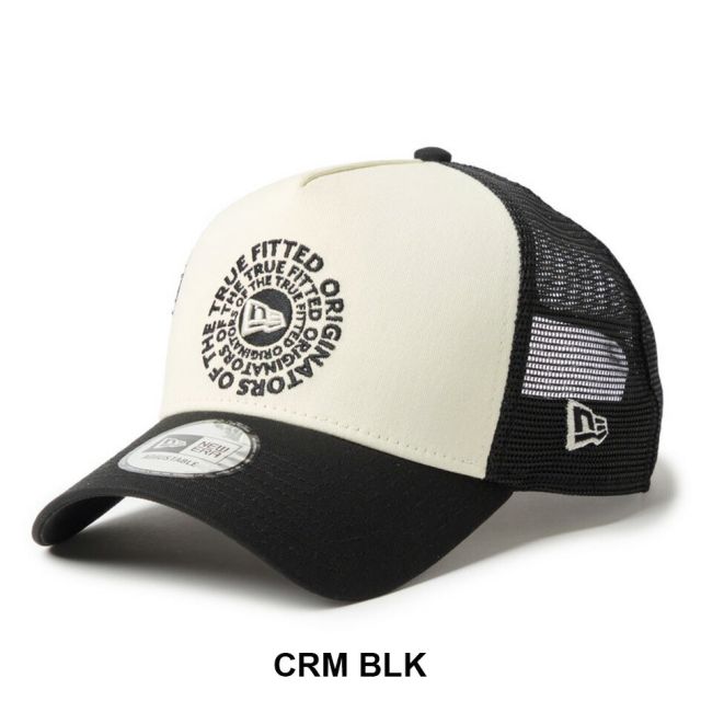 ニューエラ キャップ 9FORTY A-Frame トラッカー Circle OOTTF 14744943 14744944 メッシュキャップ サークルロゴ 帽子 サイズ調整 メンズ レディース NEW ERA 正規品 940AFTR CIRCLE OOTTF 261 (260321)