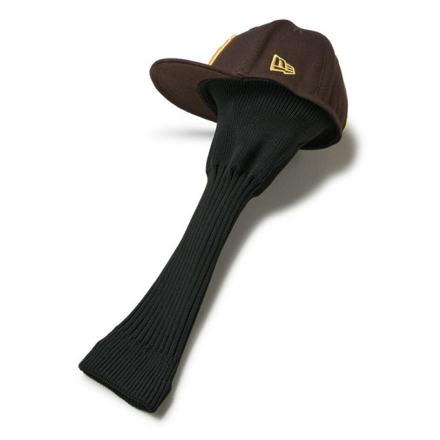 ニューエラ ゴルフ ヘッドカバー サンディエゴ・パドレス ドライバー用 14747168 バーントウッド 59FIFTY型 MLB ゴルフ用品 メンズ レディース NEW ERA 正規品 GF HEAD COVER SADPAD  (260321)