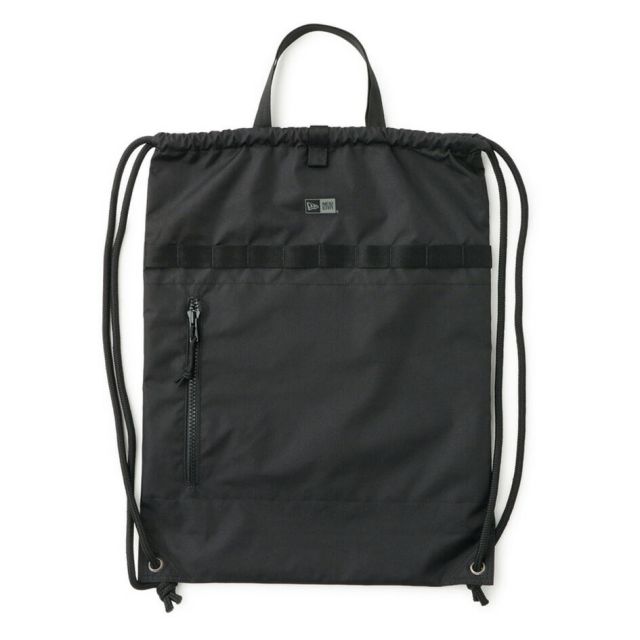 ニューエラ デイサック 21L ナップサック 150D ブラック 14750913 14750914 リップストップ 手提げ付き モーリーシステム 通勤 通学 旅行 メンズ レディース NEW ERA 正規品 DAY SACK 150D  (260321)