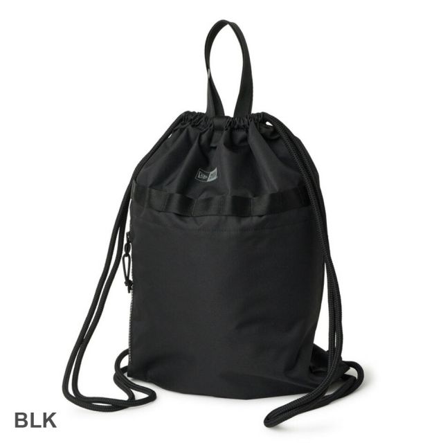 ニューエラ デイサック 21L ナップサック 150D ブラック 14750913 14750914 リップストップ 手提げ付き モーリーシステム 通勤 通学 旅行 メンズ レディース NEW ERA 正規品 DAY SACK 150D  (260321)