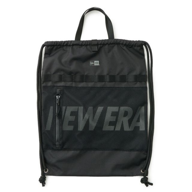ニューエラ デイサック 21L ナップサック 150D ブラック 14750913 14750914 リップストップ 手提げ付き モーリーシステム 通勤 通学 旅行 メンズ レディース NEW ERA 正規品 DAY SACK 150D  (260321)