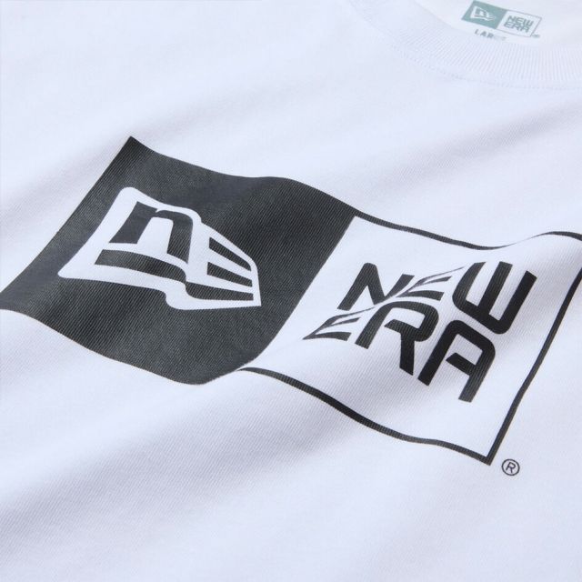 ニューエラ Tシャツ 半袖 コットン Box Logo 14856722 14856725 ボックスロゴ レギュラーフィット 8oz 綿 メンズ レディース ユニセックス NEW ERA 正規品 SS CT TEE BOX LOGO 261 メール便 (260321)