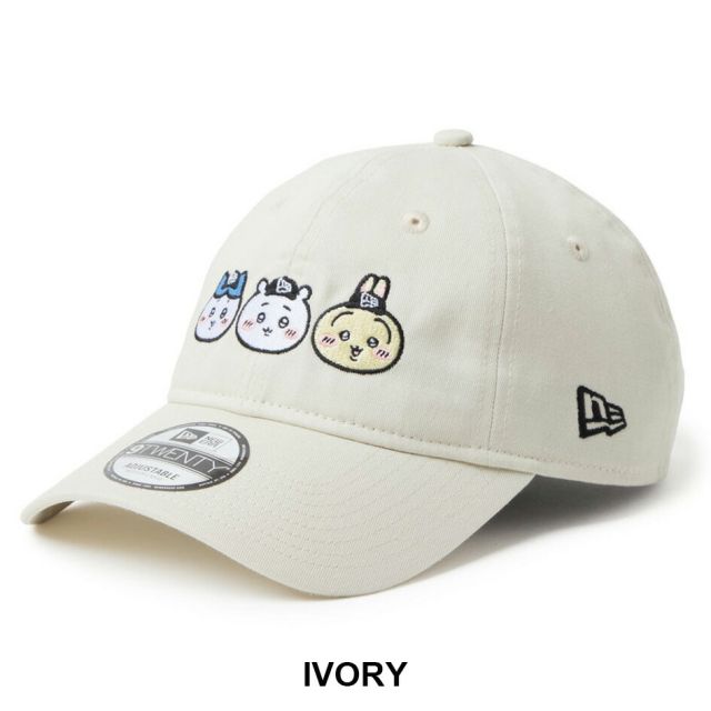 ニューエラ NEW ERA 9TWENTY CHIIKAWA キャップ メンズ レディース ちいかわ コラボ 帽子 カジュアル ストリート サイズ調整可能 コットンキャップ ユニセックス 920 ML (260313)