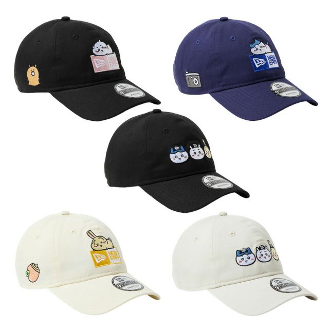 ニューエラ NEW ERA 9TWENTY CHIIKAWA キャップ メンズ レディース ちいかわ コラボ 帽子 カジュアル ストリート サイズ調整可能 コットンキャップ ユニセックス 920 ML (260313)