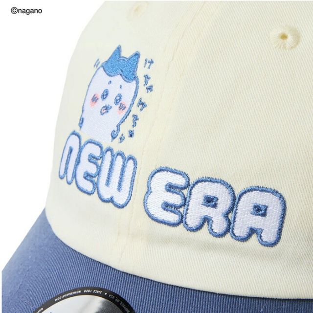 ニューエラ キャップ カジュアルクラシック ちいかわ NEW ERA CC 2TONE CHIIKAWA クロームホワイト ダスティローズ 14864504 帽子 メンズ レディース ユニセックス サイズ調整 キャラクター コラボ (260313)