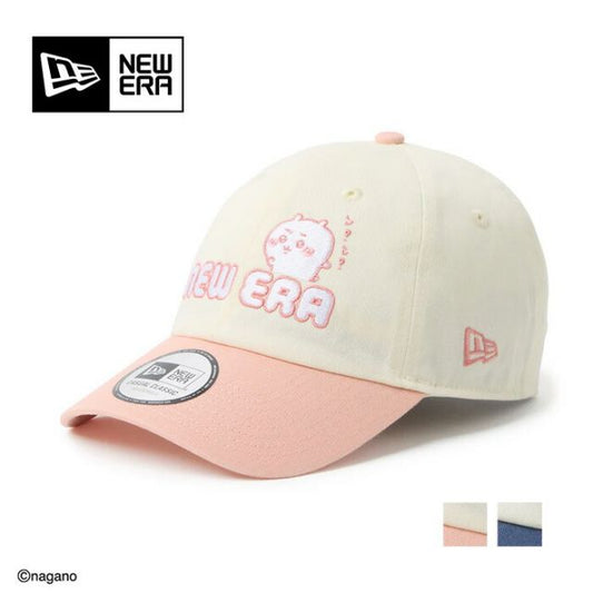 ニューエラ キャップ カジュアルクラシック ちいかわ NEW ERA CC 2TONE CHIIKAWA クロームホワイト ダスティローズ 14864504 帽子 メンズ レディース ユニセックス サイズ調整 キャラクター コラボ (260313)
