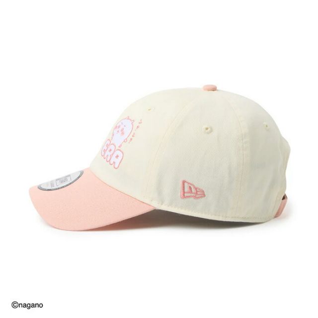 ニューエラ キャップ カジュアルクラシック ちいかわ NEW ERA CC 2TONE CHIIKAWA クロームホワイト ダスティローズ 14864504 帽子 メンズ レディース ユニセックス サイズ調整 キャラクター コラボ (260313)