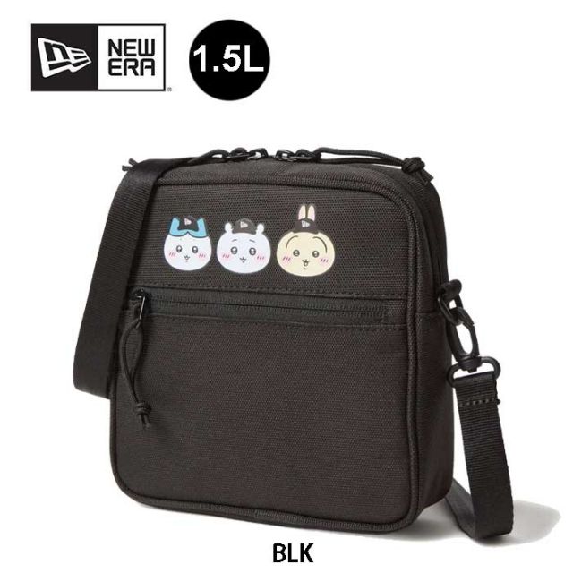 ニューエラ スクエアショルダーポーチ ちいかわ NEW ERA SQ SHOULDER POUCH CHIIKAWA 14864480 1.5L ハチワレ うさぎ ブラック ミニショルダーバッグ メンズ レディース ユニセックス バッグ 小物入れ (260313)
