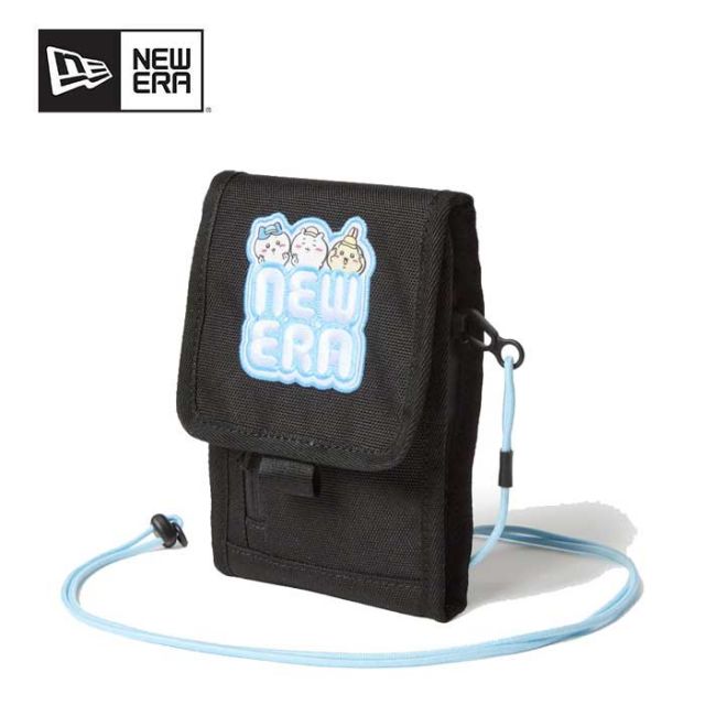 ニューエラ NEW ERA SQ NECK POUCH CHIIKAWA スクエアネックポーチ 0.3L ちいかわ ハチワレ うさぎ 14864481 ネックポーチ ミニショルダー バッグ ポーチ メンズ レディース キッズ 小物入れ メール便 (260313)