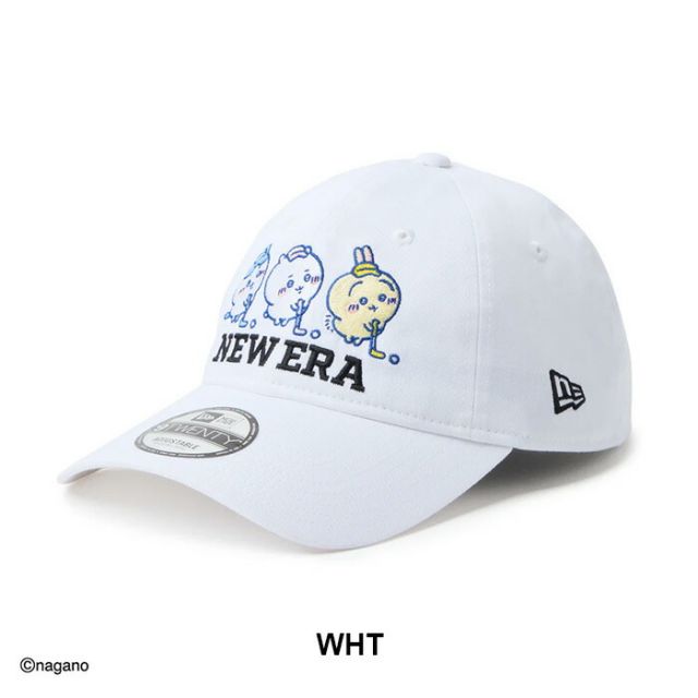 ニューエラ ロングバイザー ちいかわ キャップ NEW ERA 9TWENTY 14864489 ニューエラゴルフ GFW 920LV CHIIKAWA ブラック 帽子 メンズ レディース ユニセックス ゴルフキャップ サイズ調整 (260313)
