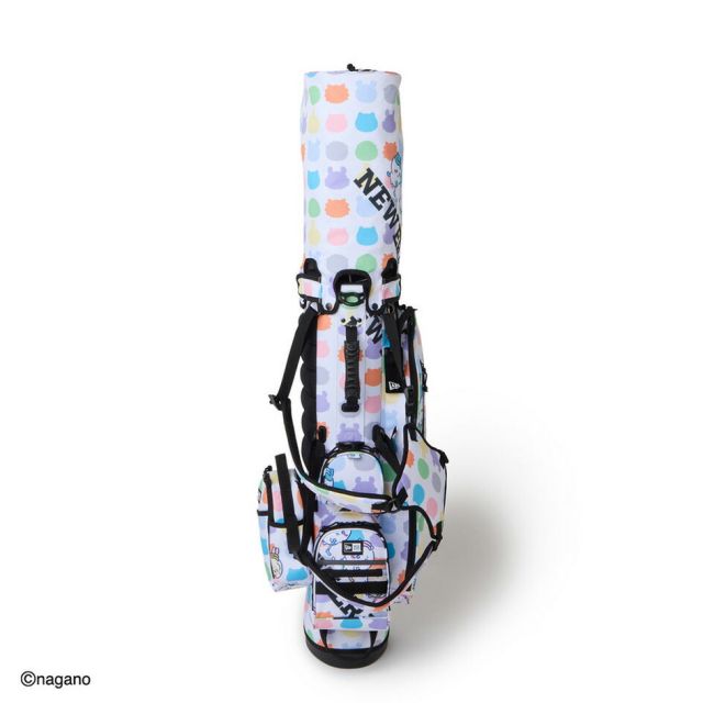 ニューエラ キャディバッグ ちいかわ スタンド式 NEW ERA GF STAND CADDIE BAG CHIIKAWA 14864491 ニューエラゴルフ  9型 48インチ対応 ハチワレ うさぎ ゴルフバッグ メンズ レディース ゴルフ用品 (260313)