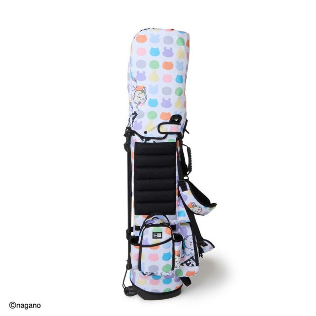 ニューエラ キャディバッグ ちいかわ スタンド式 NEW ERA GF STAND CADDIE BAG CHIIKAWA 14864491 ニューエラゴルフ  9型 48インチ対応 ハチワレ うさぎ ゴルフバッグ メンズ レディース ゴルフ用品 (260313)