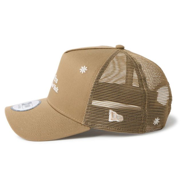 ニューエラ 9FORTY A-Frame トラッカー フラワー エンブロイダリー キャップ NEW ERA Flower Embroidery 花柄 刺繍 メッシュ アジャスタブル ユニセックス カーキ ブラック 春夏 レディース メンズ 14744871 14744872 940AFTR STATE OF NY FLOWER EMB