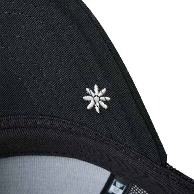 ニューエラ 9FORTY A-Frame トラッカー フラワー エンブロイダリー キャップ NEW ERA Flower Embroidery 花柄 刺繍 メッシュ アジャスタブル ユニセックス カーキ ブラック 春夏 レディース メンズ 14744871 14744872 940AFTR STATE OF NY FLOWER EMB