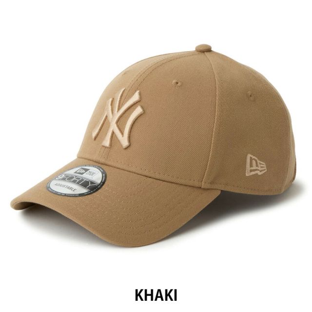 ニューエラ 9FORTY トーナルロゴ MLB キャップ NEW ERA Tonal Logo ヤンキース ドジャース 同系色 モノトーン ポリエステル ベルクロ アジャスタブル ユニセックス 帽子 14744845 14744853 940CS TONAL