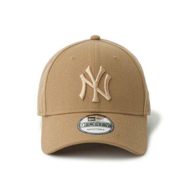 ニューエラ 9FORTY トーナルロゴ MLB キャップ NEW ERA Tonal Logo ヤンキース ドジャース 同系色 モノトーン ポリエステル ベルクロ アジャスタブル ユニセックス 帽子 14744845 14744853 940CS TONAL