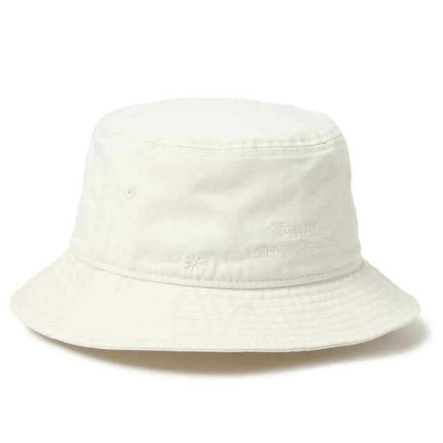 ニューエラ バケット01 フラワー エンブロイダリー バケットハット NEW ERA Bucket01 Flower Embroidery 花柄 刺繍 バケハ 帽子 コットン ユニセックス ブラック カーキ 春夏 レディース メンズ 14744789 14744788 BKT01 STATE OF NY FLOWER EMB