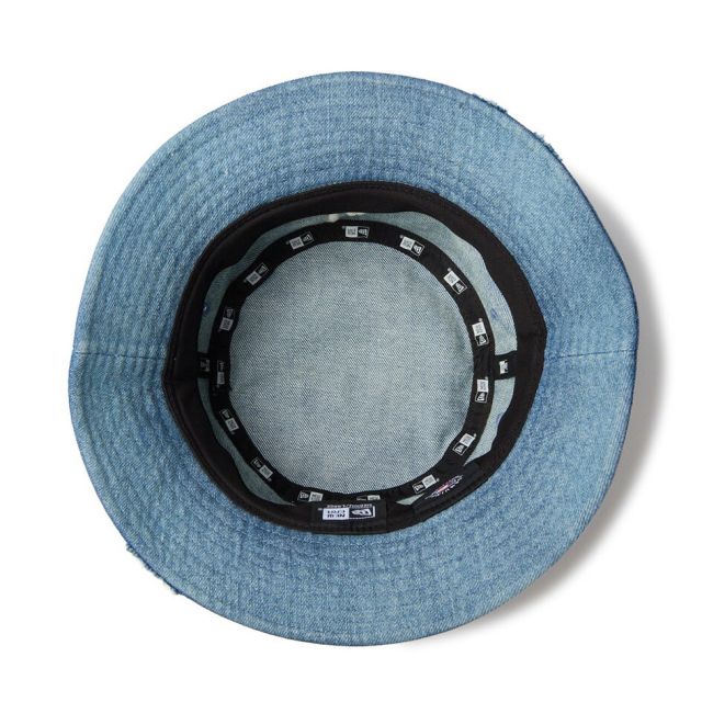ニューエラ バケット01 MLB ダメージドデニム バケットハット NEW ERA Bucket01 Damaged Denim ヤンキース ドジャース ヴィンテージ ウォッシュ デニム バケハ 帽子 ユニセックス 14744778 14744774 BUCKET01 DAMAGED