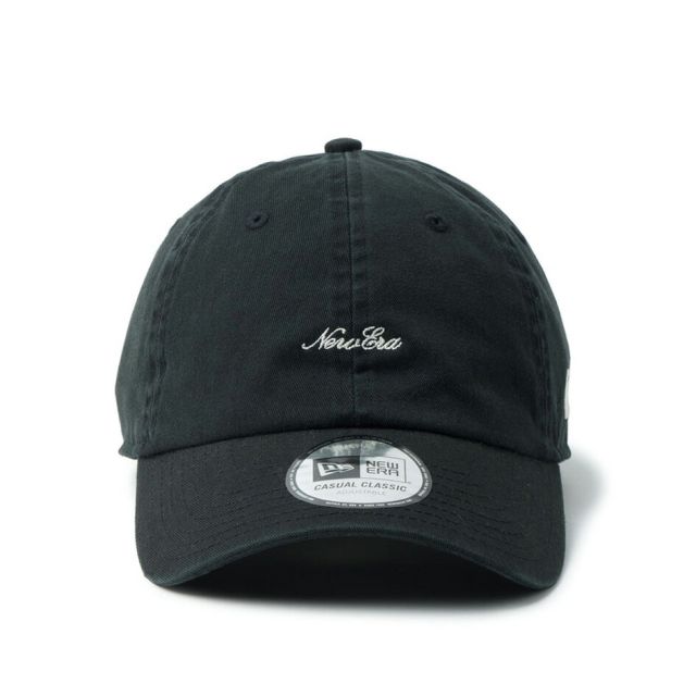 ニューエラ カジュアルクラシック ストラップロゴ キャップ NEW ERA Casual Classic Strap Logo コットン イージースナップ ミニスクリプトロゴ リアストラップ刺繍 アジャスタブル ユニセックス 帽子 14744716 14744717 14744719 14744720 14744719 14744722 14744723