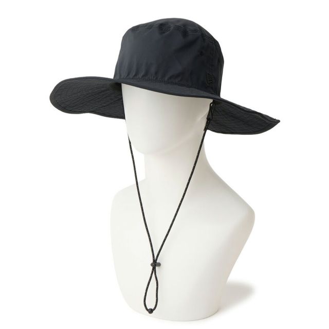 ニューエラ アドベンチャー ワイドブリム テックストレッチ ベーシック ブラック NEW ERA Adventure Wide Brim Tech Stretch ハット 帽子 UVカット 日よけ ストレッチ 軽量 アウトドア ハイキング 登山 ユニセックス 14774354 OD ADV WB TECH STRETCH