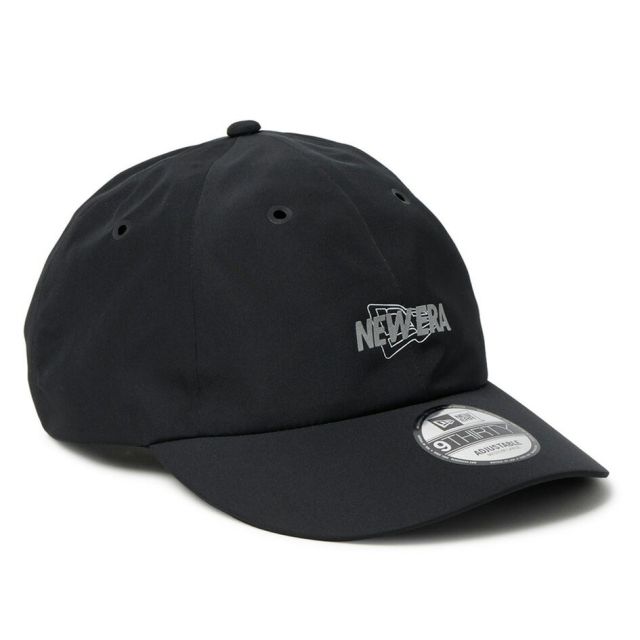 ニューエラ 9THIRTY ノーシーム キャップ NEW ERA No Seam ポリエステル ストレッチ リフレクティブ フラッグロゴ クロスストラップ パフォーマンス ランニング スポーツ ユニセックス ブラック ホワイト 14744679 14744678 PA 930 NO SEAM OVERLAP LOGO メール便